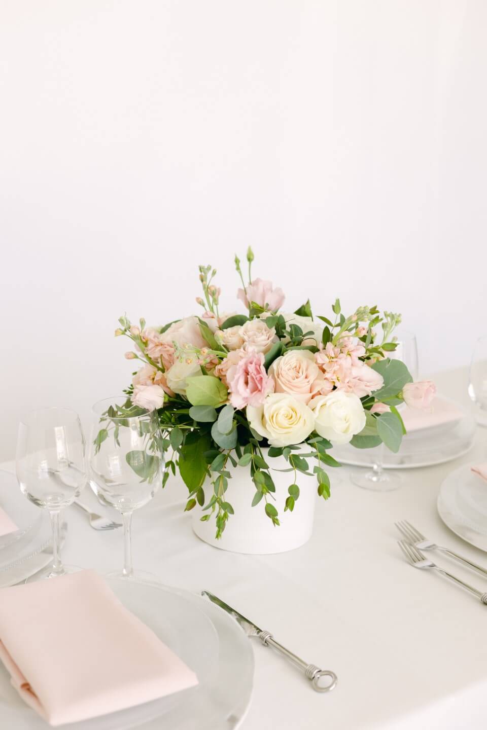 Pétale de Rose || grand centerpiece white