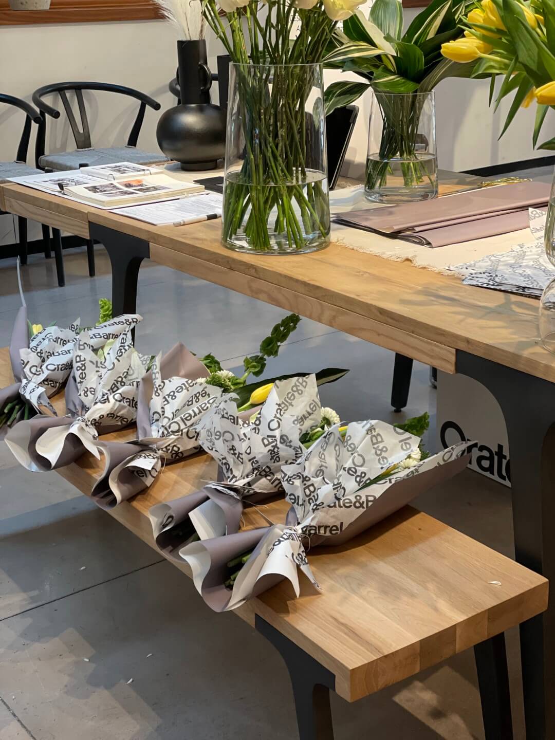 POP-UP SHOP AT CRATE & BARREL